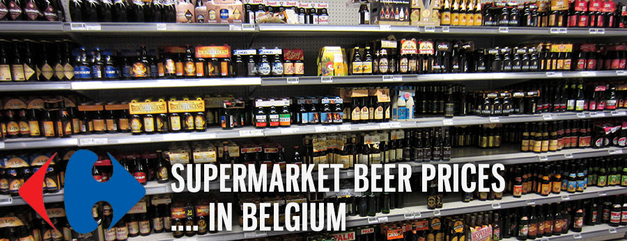 Supermarket Beer Prices in Belgium